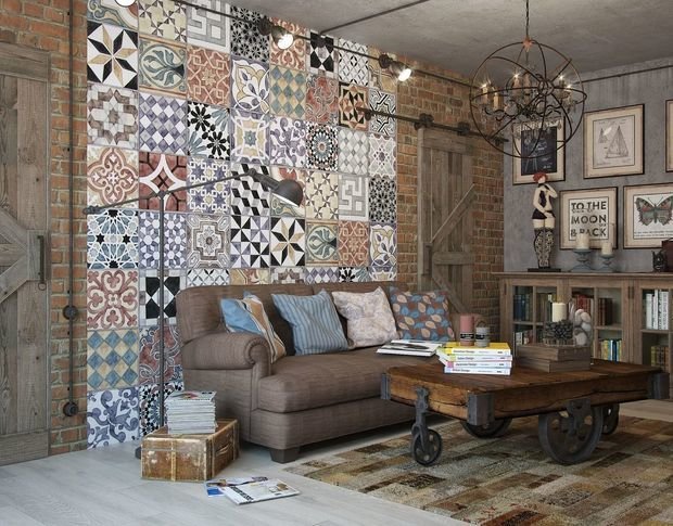 Фотография: Гостиная в стиле Лофт, Декор интерьера, Квартира, Дом, Декор – фото на INMYROOM