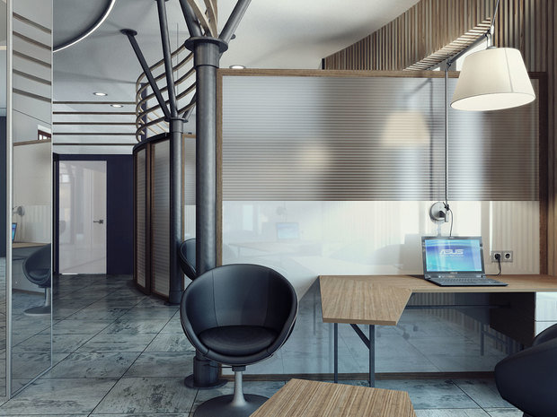 Фото из портфолио Модус офис – фотографии дизайна интерьеров на INMYROOM