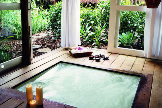 Фотография: Терраса в стиле Восточный, Дома и квартиры, Городские места, Отель, Бассейн, Эко, Балдахин – фото на INMYROOM