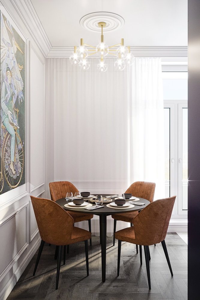 Фото из портфолио Проект и реализация двушки 70 кв.м. в ЖК на Академической – фотографии дизайна интерьеров на INMYROOM Фото из портфолио Проект и реализация двушки 70 кв.м. в ЖК на Академической – фотографии дизайна интерьеров на INMYROOM