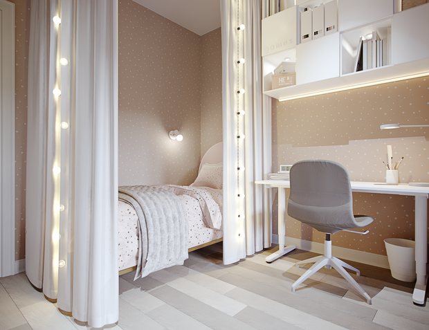 Фото из портфолио  Apartment «Gorod»  – фотографии дизайна интерьеров на INMYROOM
