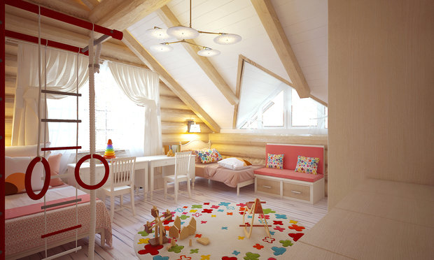 Фото из портфолио Дом из бруса, пос. Заозерье – фотографии дизайна интерьеров на INMYROOM