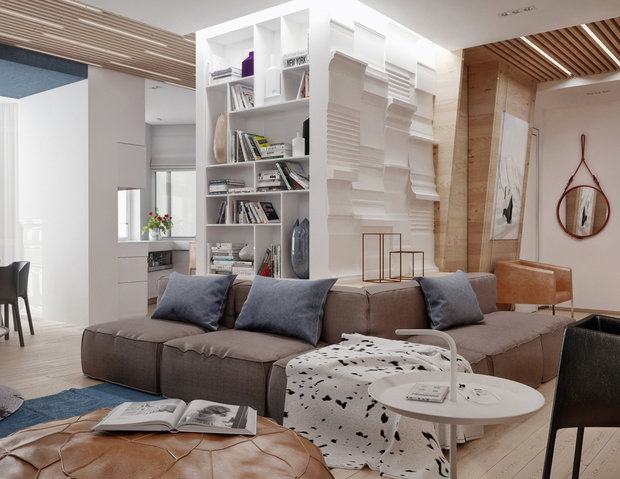 Фото из портфолио Апартаменты в Москве – фотографии дизайна интерьеров на INMYROOM