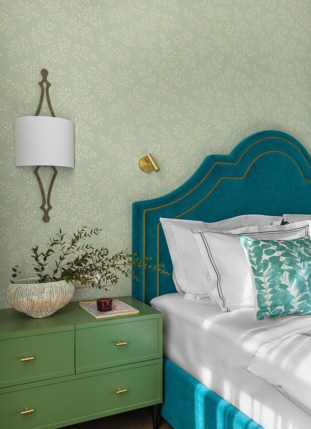 Фотография: Спальня в стиле Классический, Квартира, Проект недели, Москва, 2 комнаты, 60-90 метров, Ольга Цурикова – фото на INMYROOM