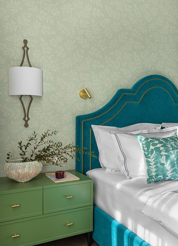 Фотография: Спальня в стиле Классический, Квартира, Проект недели, Москва, 2 комнаты, 60-90 метров, Ольга Цурикова – фото на INMYROOM