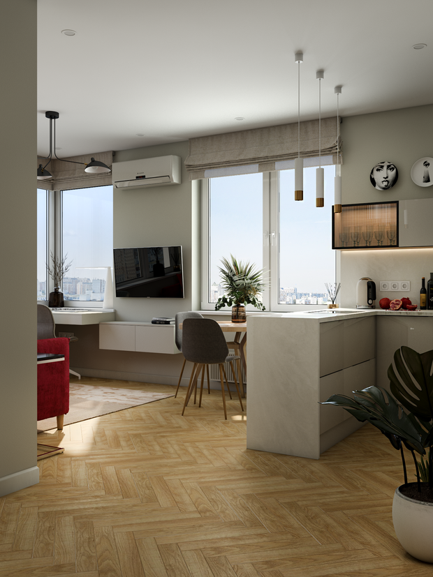 Фотография: Кухня и столовая в стиле Современный,  – фото на INMYROOM