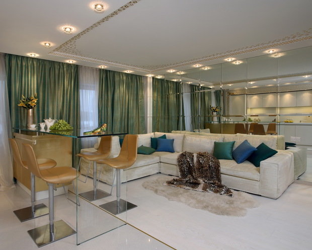 Фото из портфолио Квартира в стиле Ар-деко 100 кв.м – фотографии дизайна интерьеров на INMYROOM