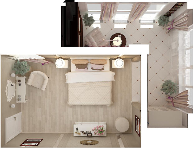Фото из портфолио Цветущий сад – фотографии дизайна интерьеров на INMYROOM