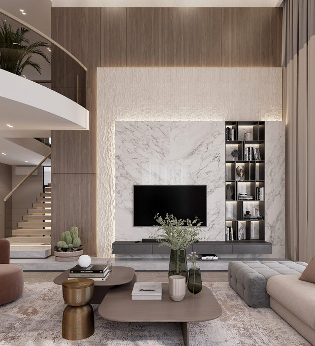 Фото из портфолио Жилой дом в г. Краснодаре – фотографии дизайна интерьеров на INMYROOM