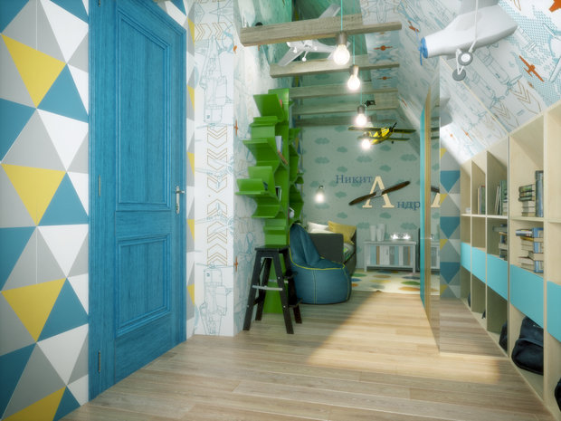 Фото из портфолио Дом счастья – фотографии дизайна интерьеров на INMYROOM