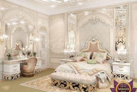 Populent master bedroom design of Katrina Antonovich