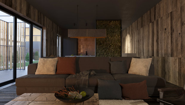 Фото из портфолио Wood-House – фотографии дизайна интерьеров на INMYROOM