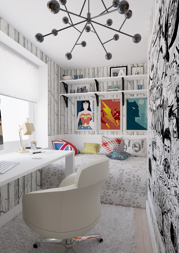 Фотография: Спальня в стиле Современный, Квартира, BoConcept, Дома и квартиры, Проект недели – фото на INMYROOM