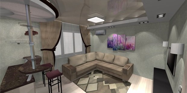 Фото из портфолио Мои интерьеры – фотографии дизайна интерьеров на INMYROOM