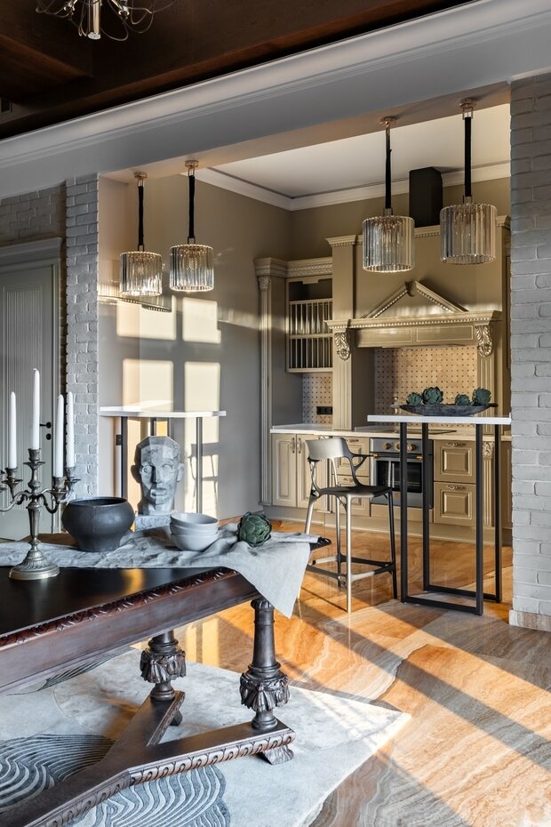 Фотография: Кухня и столовая в стиле Эклектика, Дом, Проект недели, Дача, Дом и дача, Московская область, 4 и больше, Более 90 метров, Сара Михайлова – фото на INMYROOM