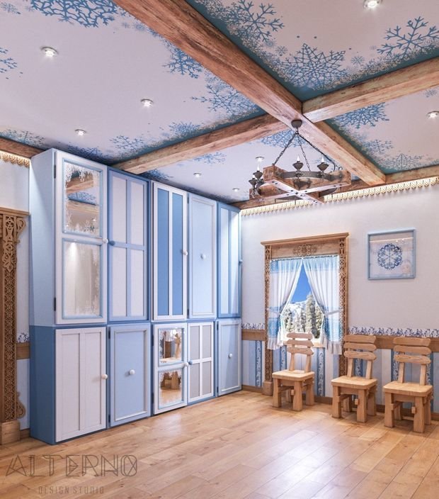 Фото из портфолио Резиденция деда мороза – фотографии дизайна интерьеров на INMYROOM