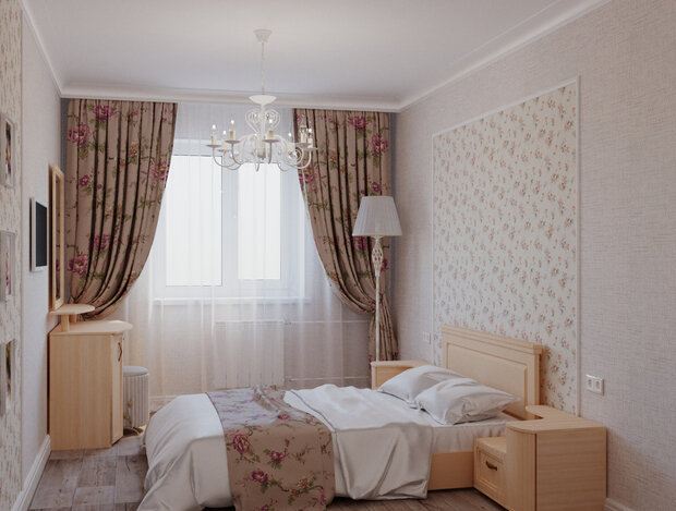 Фото из портфолио Спальня в стиле ПРОВАНС – фотографии дизайна интерьеров на INMYROOM