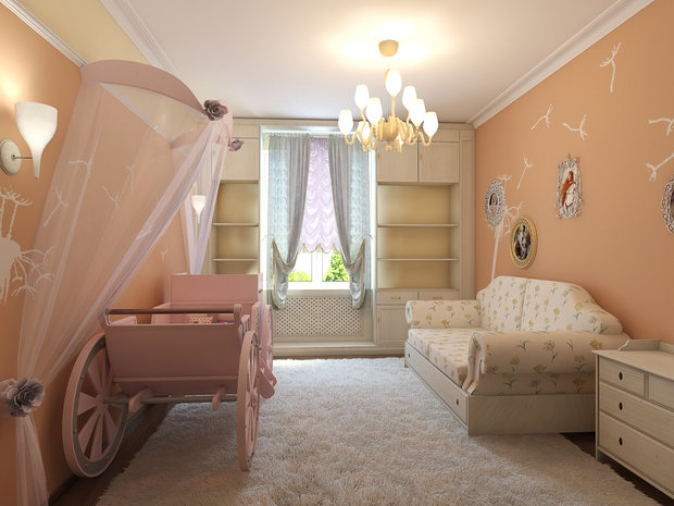 Фотография: Детская в стиле Классический, Современный – фото на INMYROOM