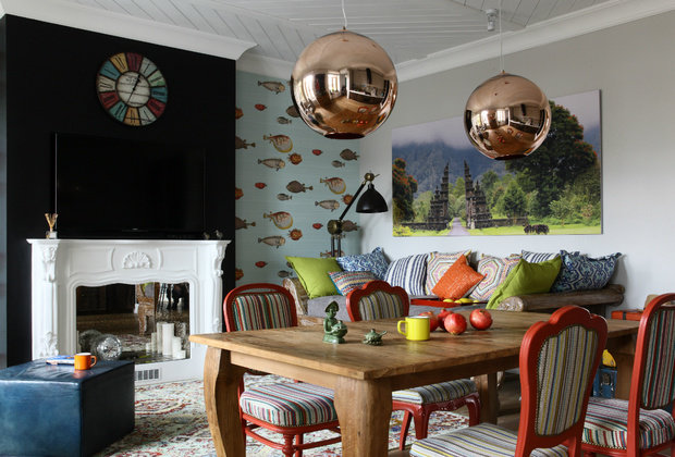 Фото из портфолио Разноцветный интерьер: стильное буйство красок!.... – фотографии дизайна интерьеров на INMYROOM