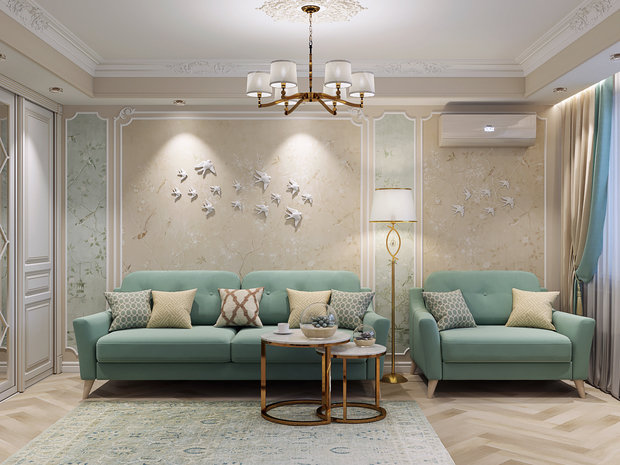 Фото из портфолио Светлая классика – фотографии дизайна интерьеров на INMYROOM