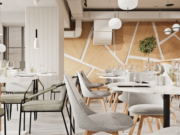 Фото из портфолио Ресторан ЭКО – фотографии дизайна интерьеров на INMYROOM