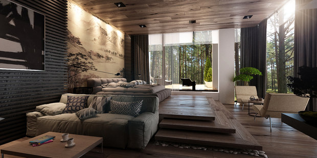 Фотография: Спальня в стиле Лофт – фото на INMYROOM