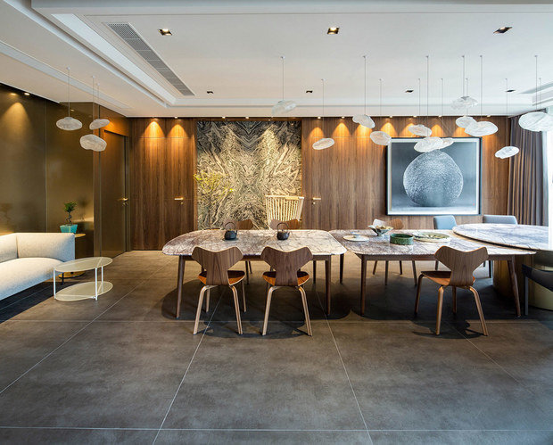 Фото из портфолио Воодушевляющий Восток - дизайн проект с современными деталями – фотографии дизайна интерьеров на INMYROOM