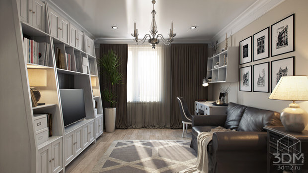 Фото из портфолио 3dm2 – фотографии дизайна интерьеров на InMyRoom.ru