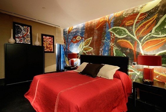 Фотография: Спальня в стиле Современный, Дома и квартиры, Городские места – фото на INMYROOM