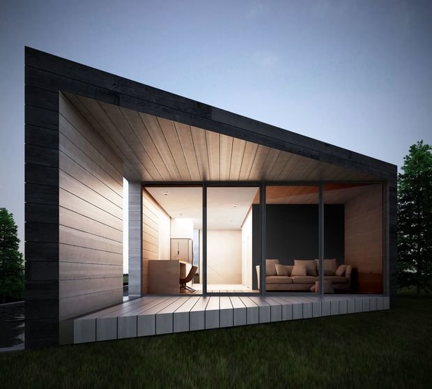 Фото из портфолио Дом в стиле минимализм / Minimalism house – фотографии дизайна интерьеров на INMYROOM