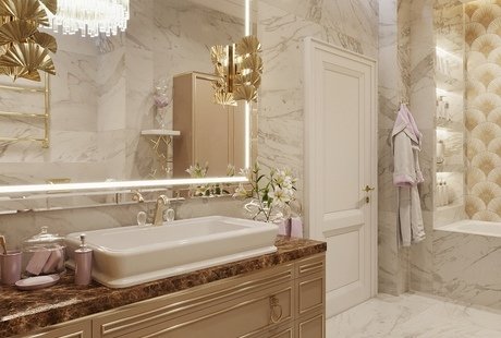 Ленинский проспект. Ванная