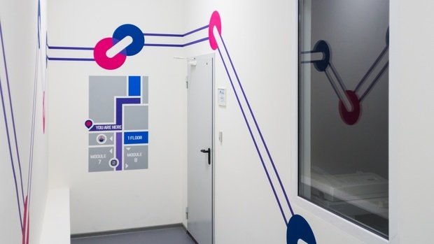 Фото из портфолио Креативная навигация для ЦОД Linxdatacenter – фотографии дизайна интерьеров на INMYROOM
