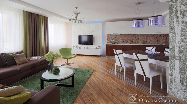 Фото из портфолио Квартира 120 м кв. на Беговой – фотографии дизайна интерьеров на INMYROOM