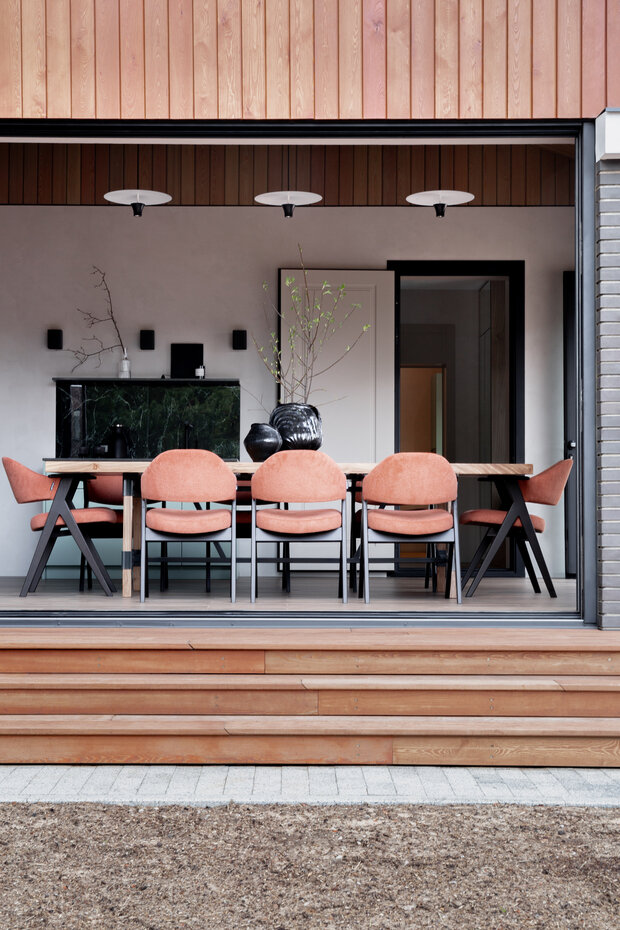 Фотография: Терраса в стиле Современный, Дом, Проект дня, Подмосковье, Дом и дача, Мытищи, 2 комнаты, Более 90 метров, Монолитно-кирпичный, Дарья Големинова – фото на INMYROOM