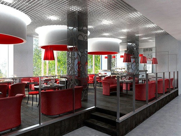 Фото из портфолио Офис под сдачу в аренду и кафе. – фотографии дизайна интерьеров на INMYROOM