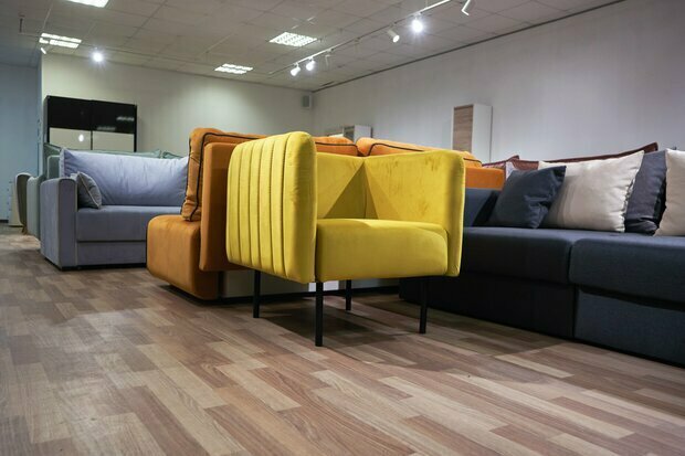 Фото из портфолио Рио прямой диван и кресло – фотографии дизайна интерьеров на INMYROOM