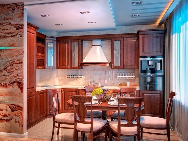 Фотография: Кухня и столовая в стиле Классический, Современный – фото на INMYROOM