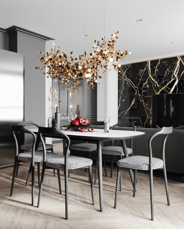 Фото из портфолио Nouveau Classique – фотографии дизайна интерьеров на INMYROOM