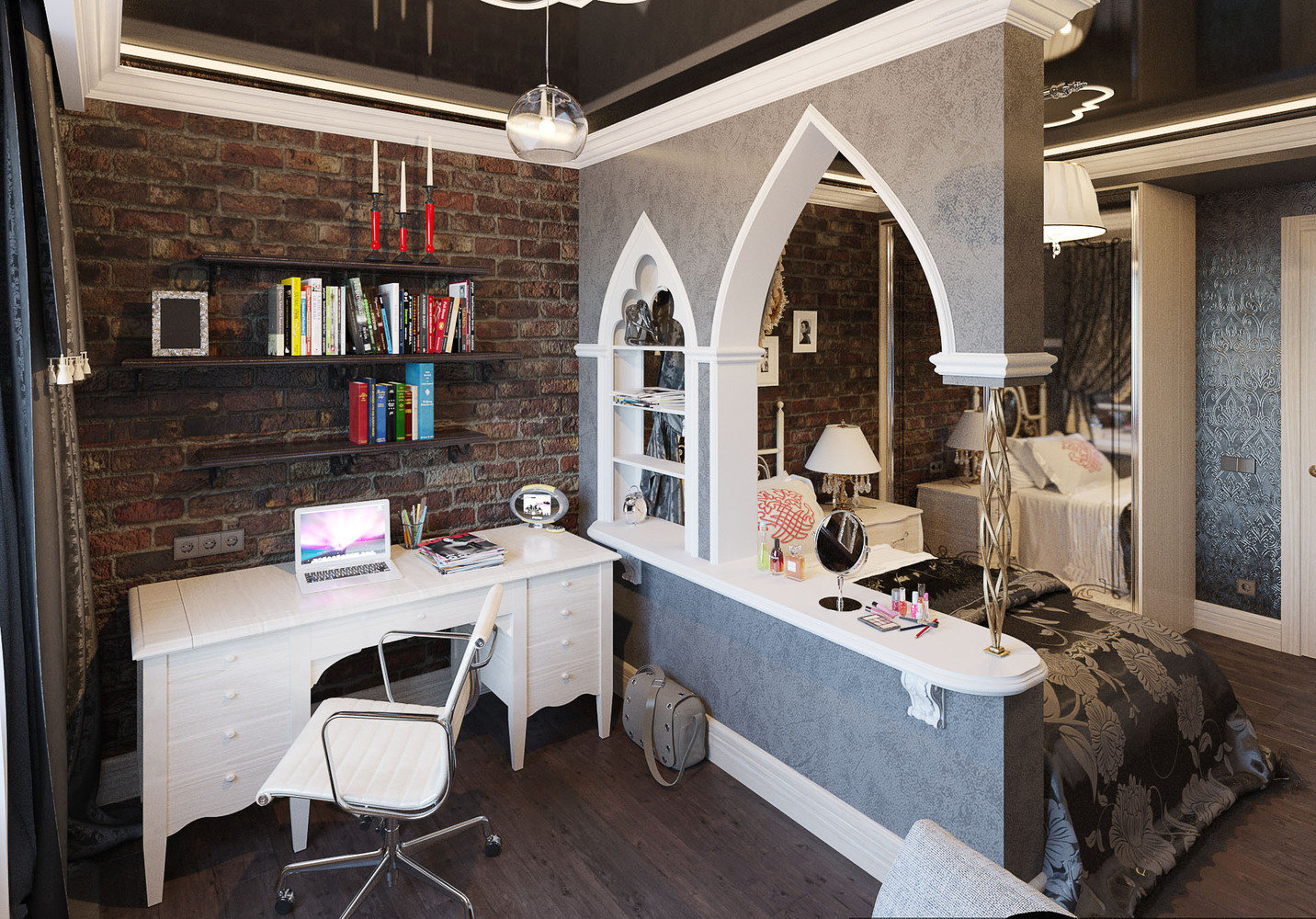 Фото из портфолио 2к.кв. в доме на ул. Железнодорожной – фотографии дизайна интерьеров на INMYROOM Фото из портфолио 2к.кв. в доме на ул. Железнодорожной – фотографии дизайна интерьеров на INMYROOM