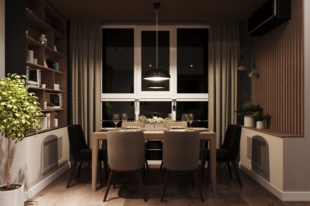 Фото из портфолио Проект двухуровневой квартиры в г.Пенза – фотографии дизайна интерьеров на INMYROOM