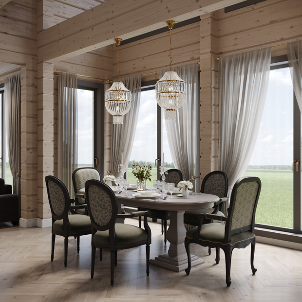 Фото из портфолио Проект дома в Репино Парк – фотографии дизайна интерьеров на INMYROOM