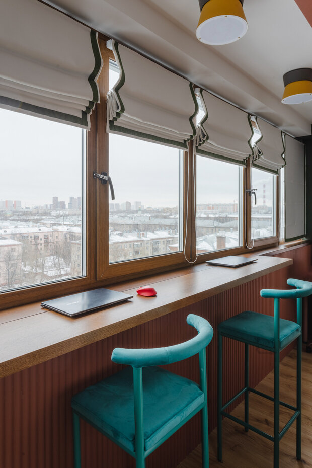 Фотография: Балкон в стиле Современный, Квартира, Проект недели, Москва, И-522А, Панельный дом, 3 комнаты, 60-90 метров, Вера Шеверденок – фото на INMYROOM