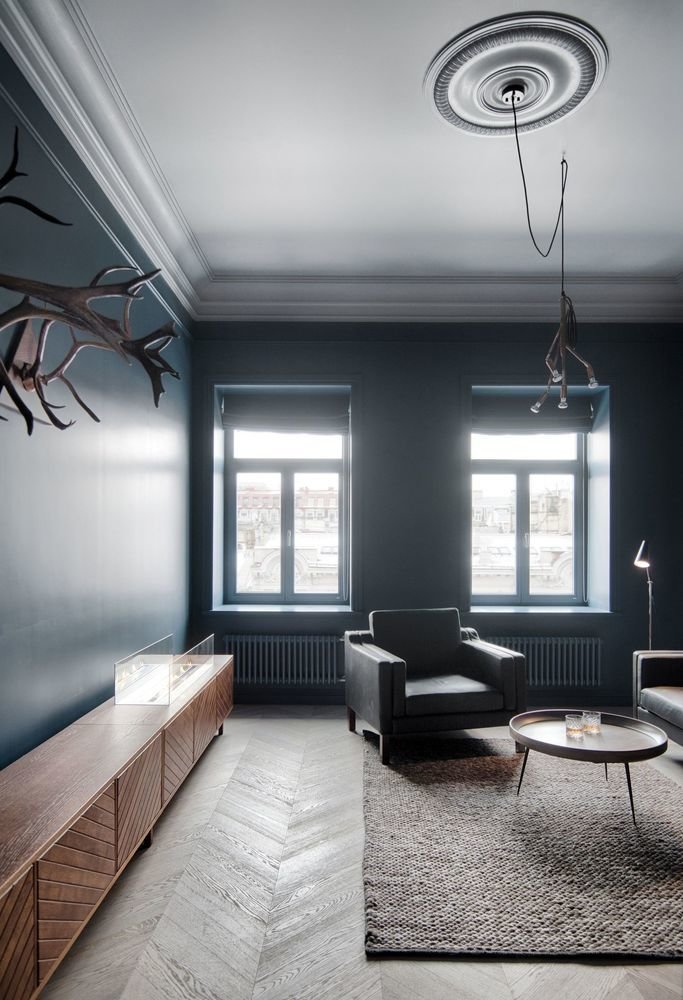 Фотография: Гостиная в стиле Скандинавский, Эклектика, Квартира, Проект недели, Санкт-Петербург, Кирпичный дом, 4 и больше, Более 90 метров, INT2architecture – фото на INMYROOM Фотография: Гостиная в стиле Скандинавский, Эклектика, Квартира, Проект недели, Санкт-Петербург, Кирпичный дом, 4 и больше, Более 90 метров, INT2architecture – фото на INMYROOM