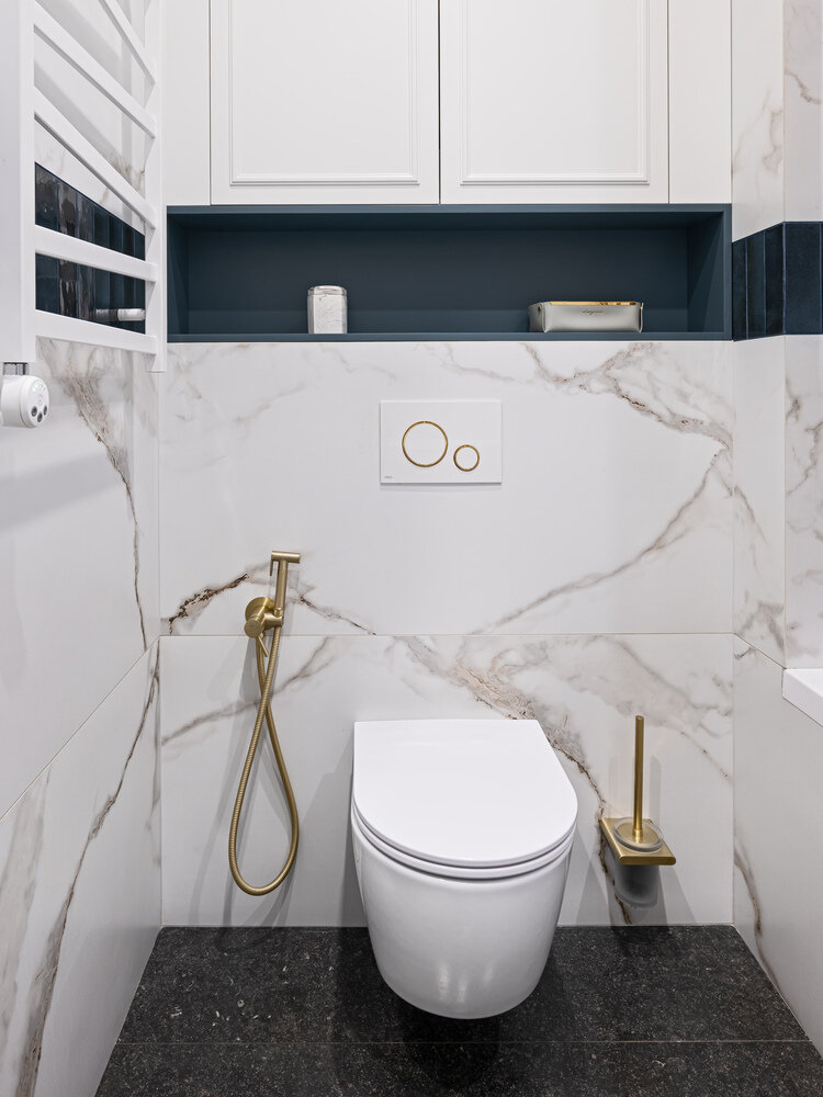 Фотография: Ванная в стиле Современный, Квартира, Проект дня, Москва, Кирпичный дом, 1 комната, 40-60 метров, Замоскворечье, минимализм с элементами современного дизайна, Евгения Заболоцкая – фото на INMYROOM Фотография: Ванная в стиле Современный, Квартира, Проект дня, Москва, Кирпичный дом, 1 комната, 40-60 метров, Замоскворечье, минимализм с элементами современного дизайна, Евгения Заболоцкая – фото на INMYROOM