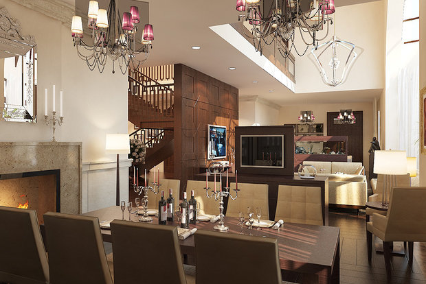 Фото из портфолио дом_в_Переделкино – фотографии дизайна интерьеров на INMYROOM