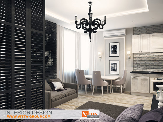 Фото из портфолио Moscow city – фотографии дизайна интерьеров на INMYROOM