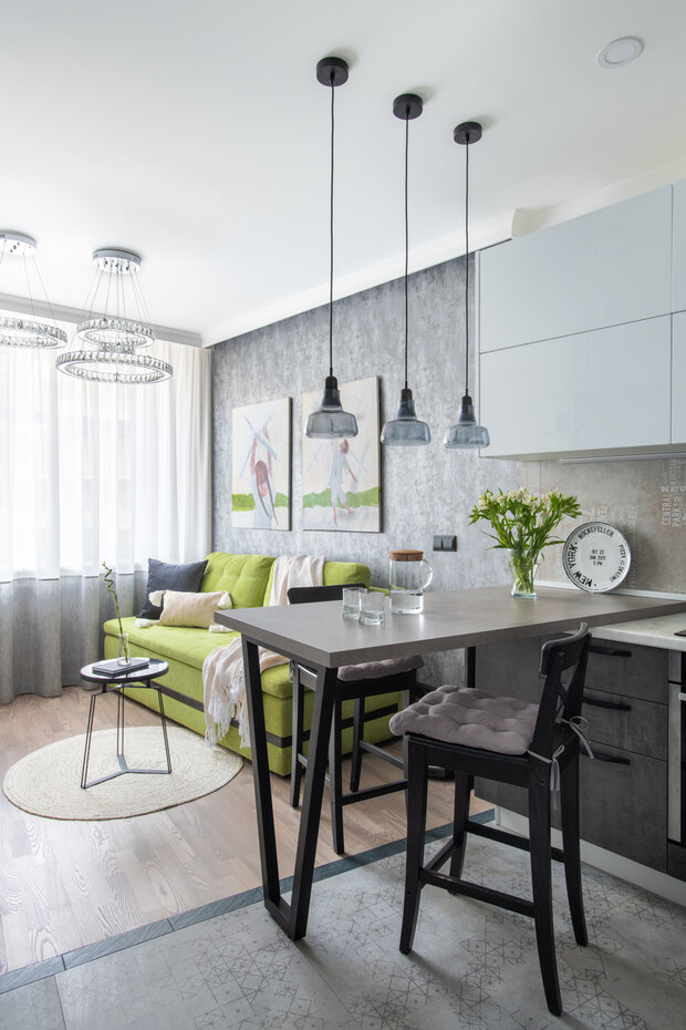 Фото из портфолио Трешка на 48 кв.м – фотографии дизайна интерьеров на INMYROOM