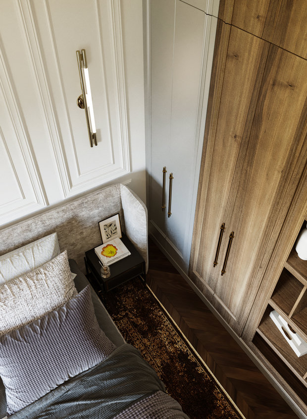 Фото из портфолио Спальня "Новый свет" – фотографии дизайна интерьеров на INMYROOM