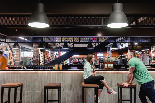 Фото из портфолио GOLD'S GYM, 2014 – фотографии дизайна интерьеров на INMYROOM