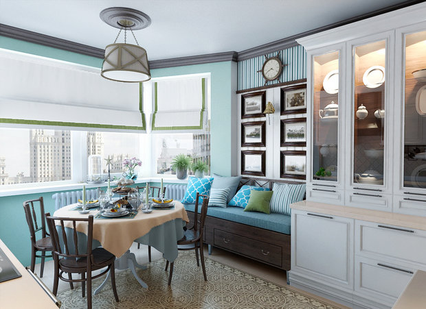 Фото из портфолио Кухня в квартире серии 44 Т – фотографии дизайна интерьеров на INMYROOM